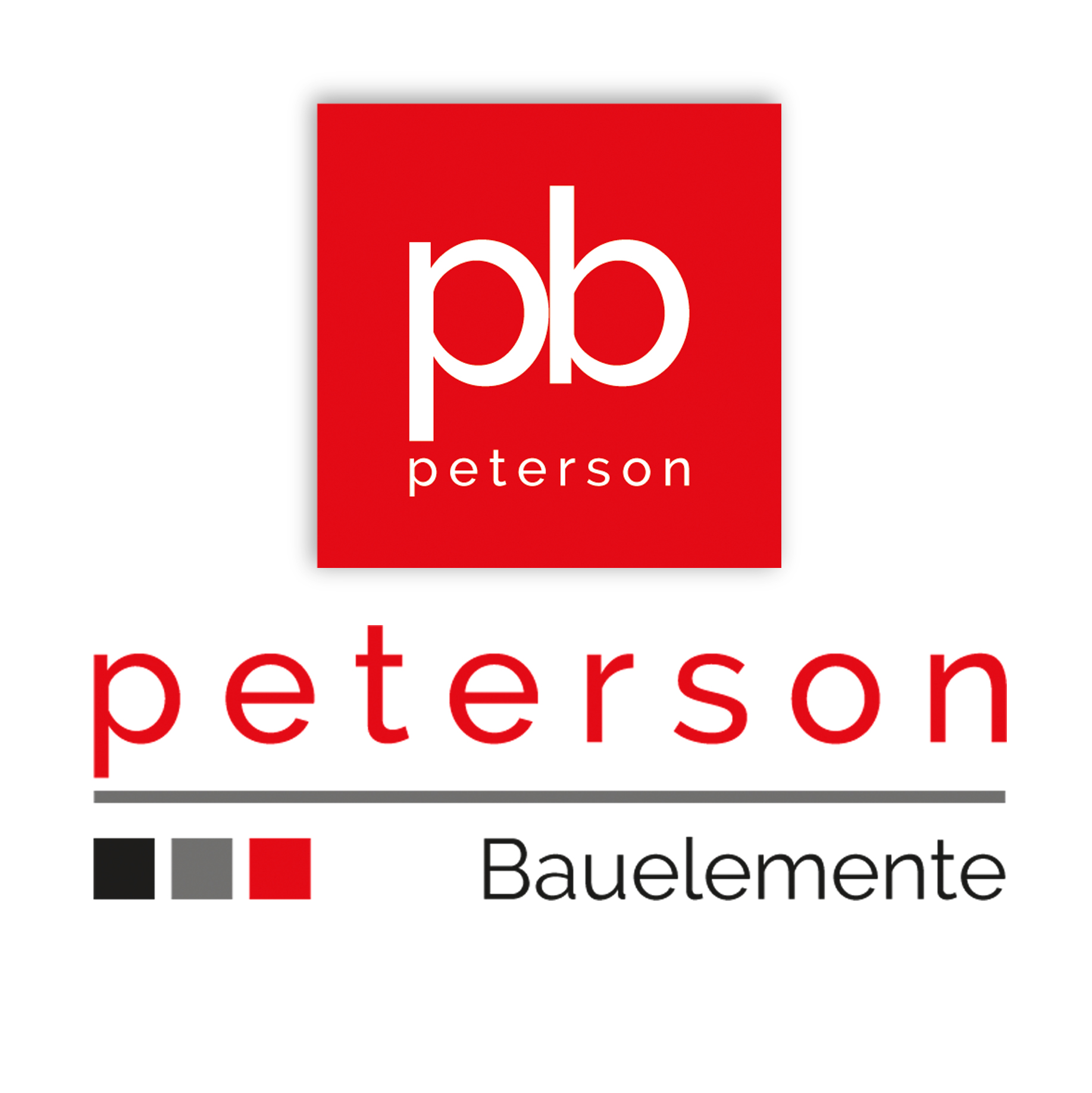 Peterson Bauelemente Logodesign